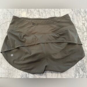 Lulu lemon army green shorts